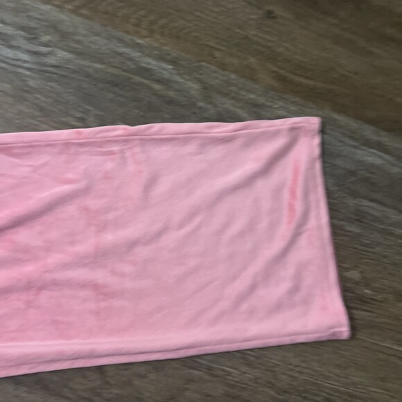 Juicy Couture Sleepwear Pink Tank Top 2 Piece Pajama Set Size L Exc Condition - Picture 4 of 16